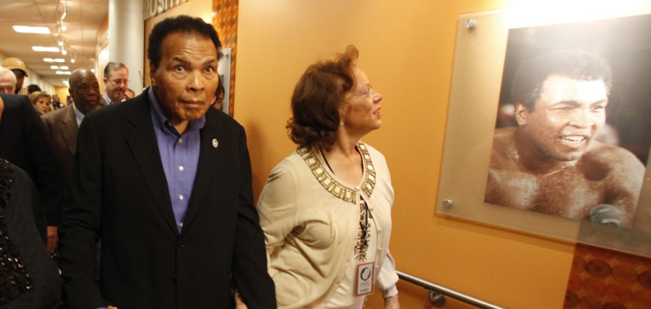 Lonnie and Muhammed Ali