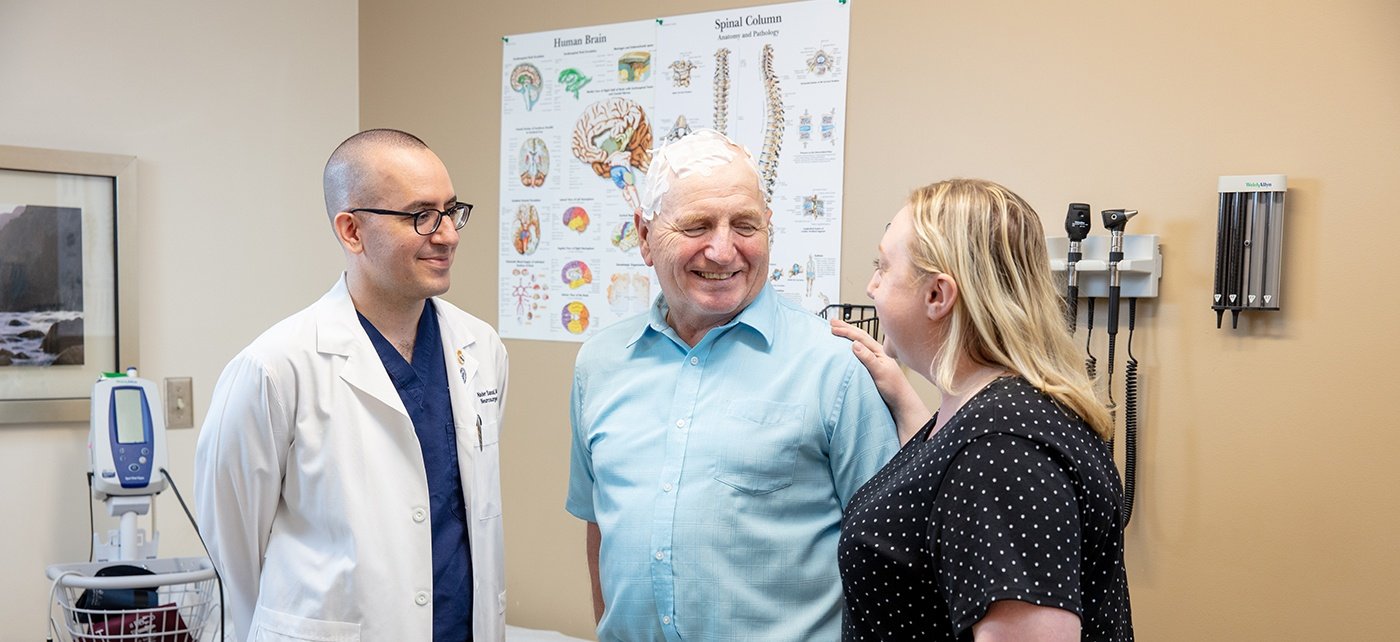 Ivy Brain Tumor Center patient and doctors