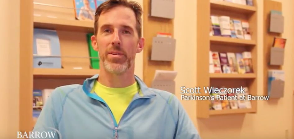 Scott is fighting back against Parkinson's disease