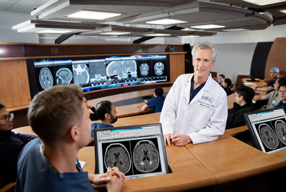 Barrow magazine cover featuring Dr. Lawton