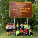 dr shefner day 9 under welcome to new york sign