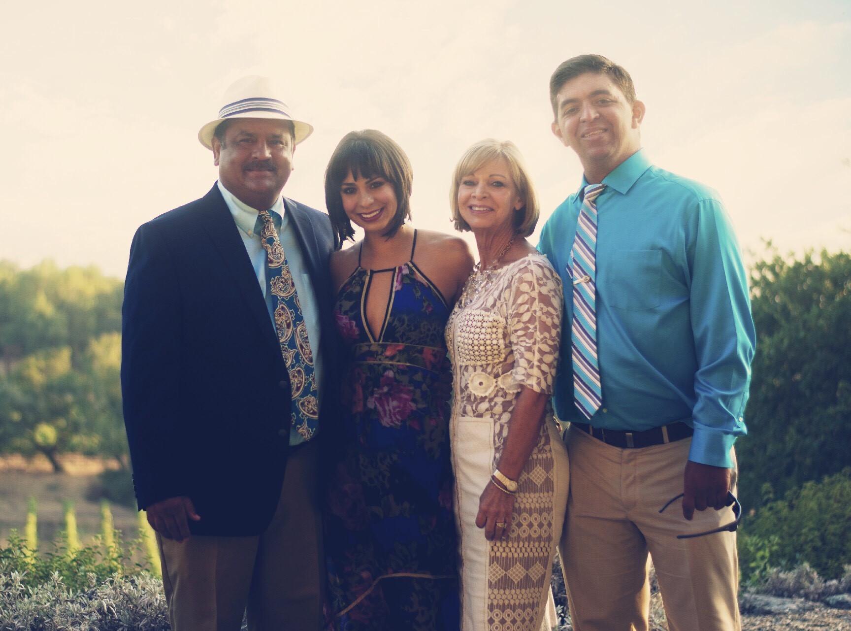 Megan Sanchez and family