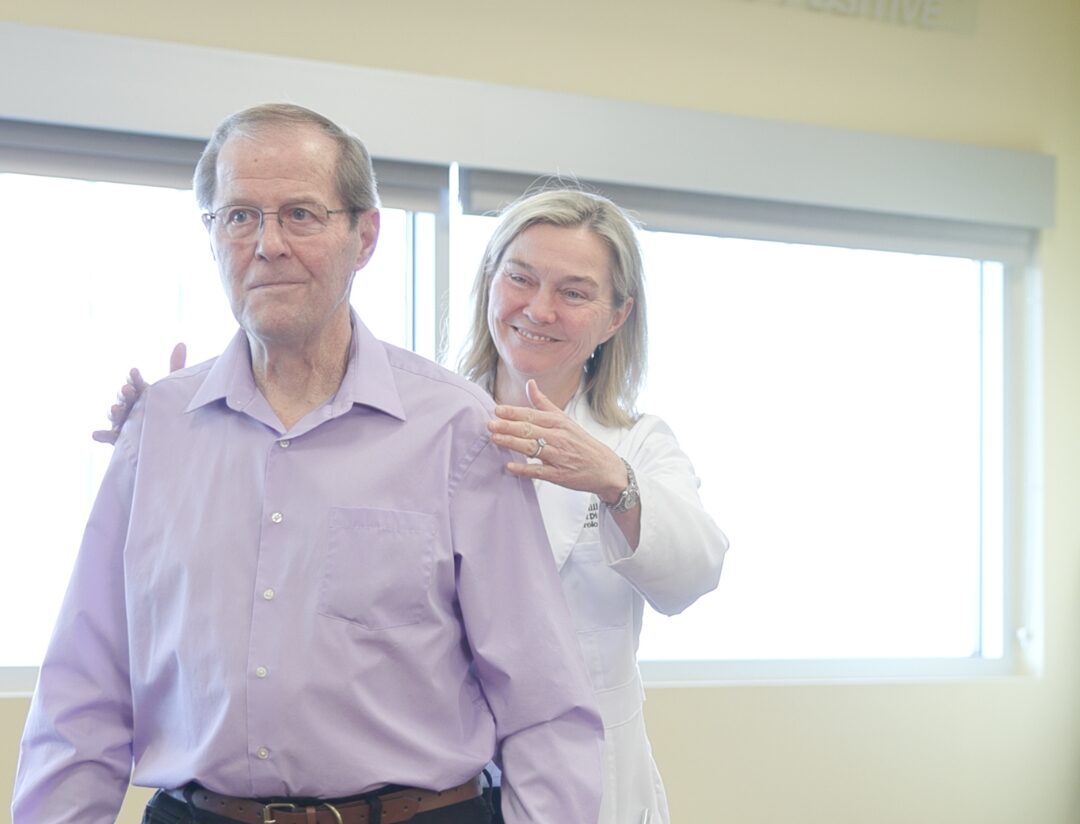 Bill Daggett and Holly Shill, MD, FAAN