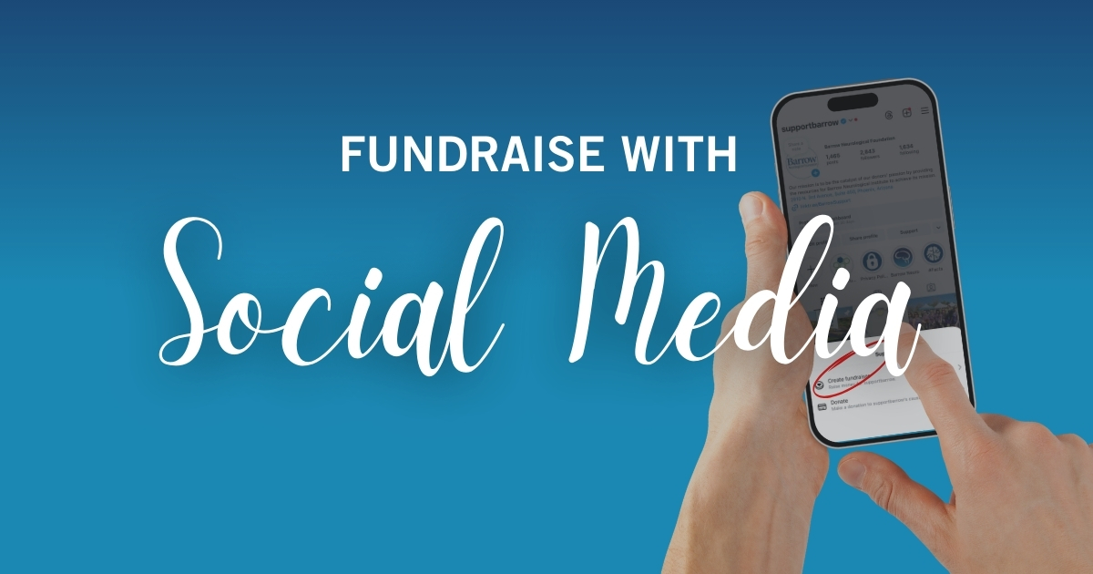 Fundraise with social media