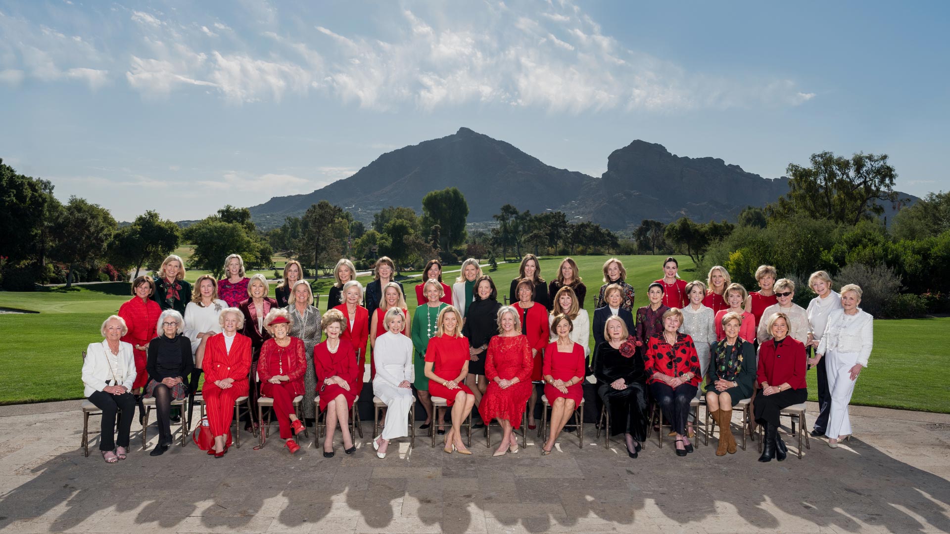 Group shot of the Barrow Women's Board